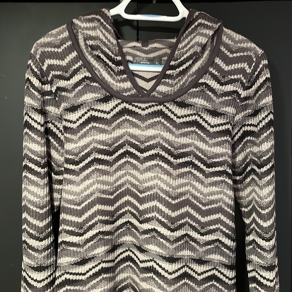 Prana Women’s XL Grey Hooded Sweater Dress LIKE NEW - Picture 3 of 8